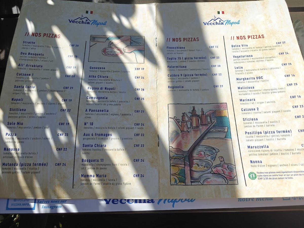 Menu Vecchia Napoli Vevey-3